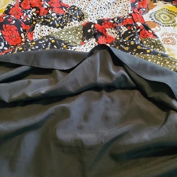 Libby Edelman Floral Patchwork Dress Size Medium, colorful - Picture 12 of 14